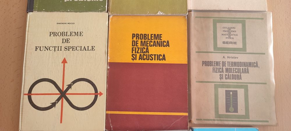 Culegeri de probleme de matematica si fizica