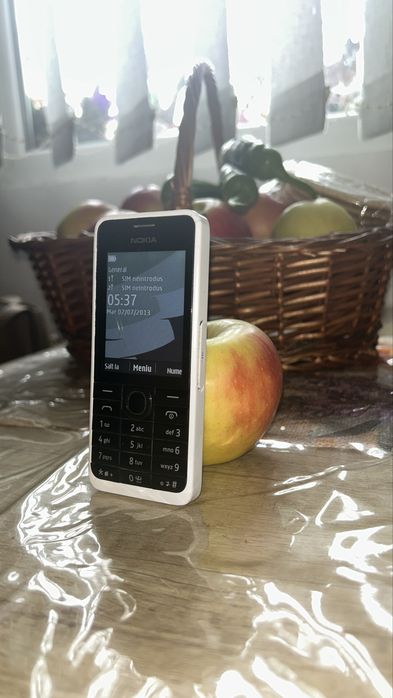 Nokia 301 white.