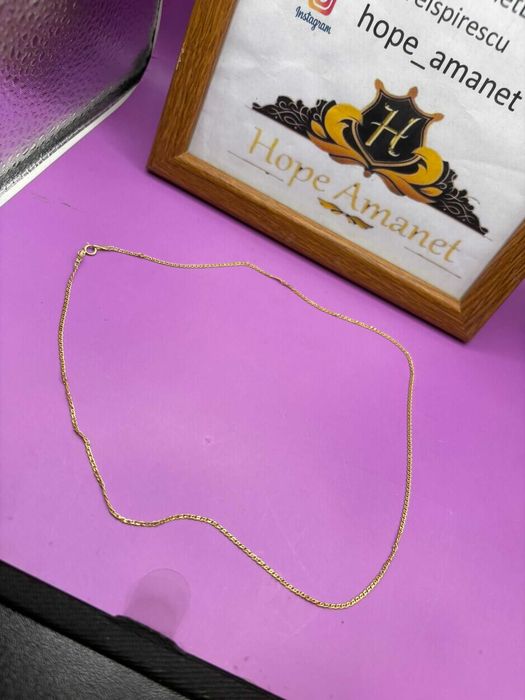 HOPE AMANET P2-Lant din aur de 14k/1.27gr/23cm