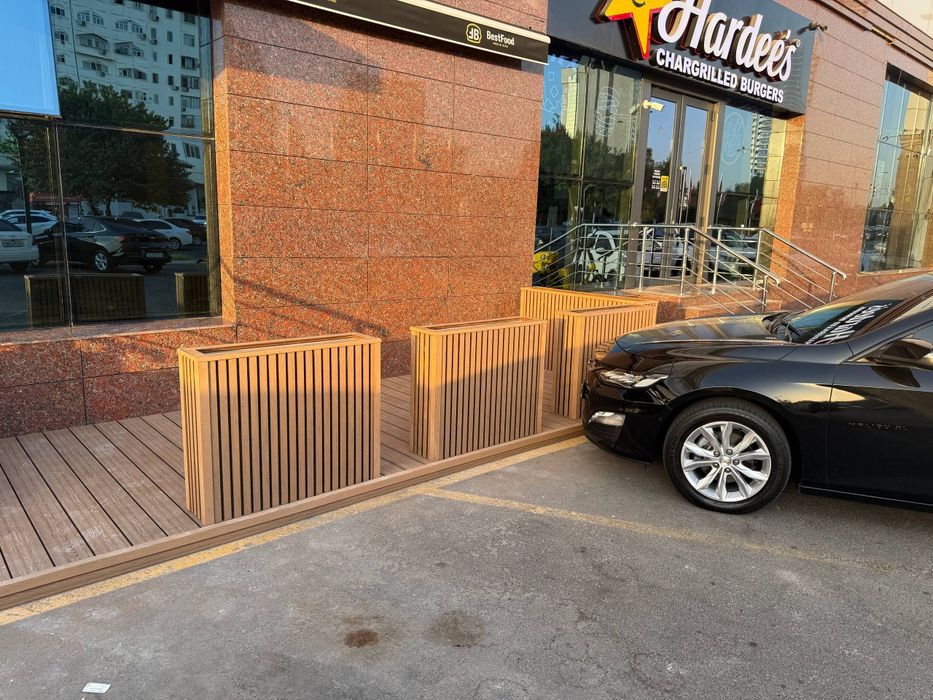 Террасные полы дпк,фасадные панели,сайдинг,хайтеч панели,декор,hitech