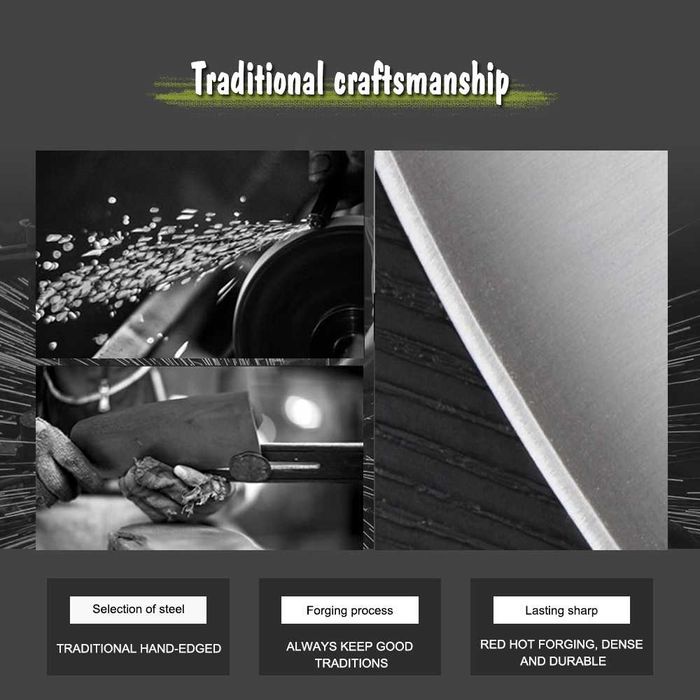 Cutit de bucatarie carne, oase etc INOX! Nou ambalat!