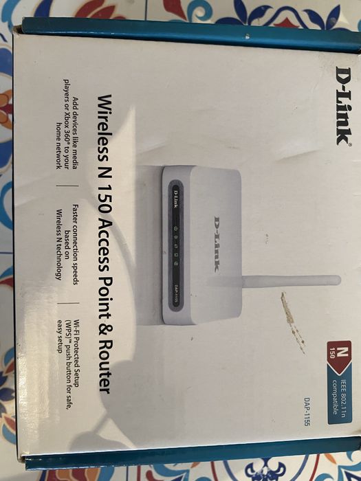 Wi fi рлутер d link n 150
