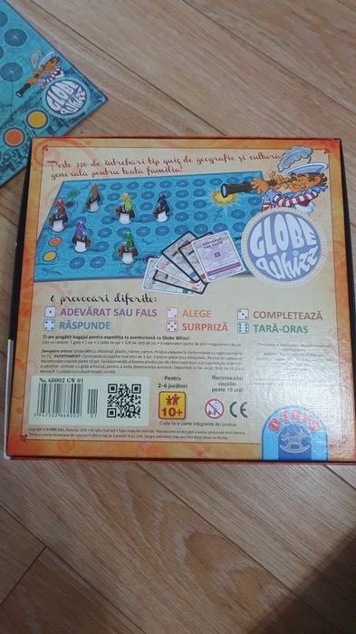 Joc de societate Glob Whizz