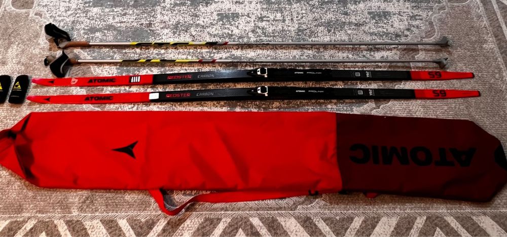 Продам лыжи в комплекте