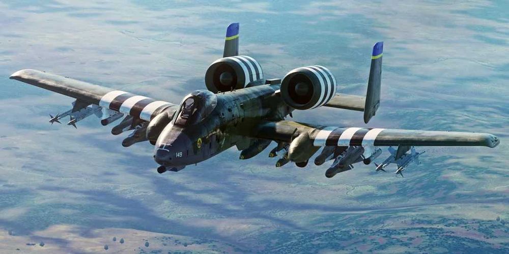 Macheta avion metalica A10 Warthog