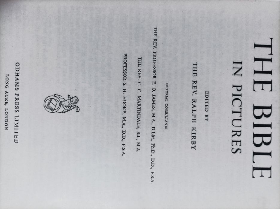 BIBLIA cu imagini 1952 - Icoane Cromolitografii anii '50