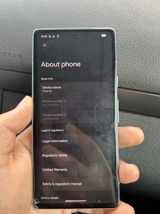 Vand Google Pixel 7a