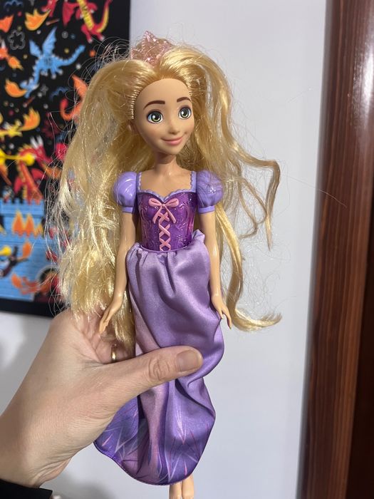 Păpuși Ariel și Rapunzel