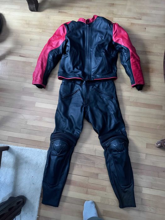 Costum moto 2pc Dainese 54 L combinezon