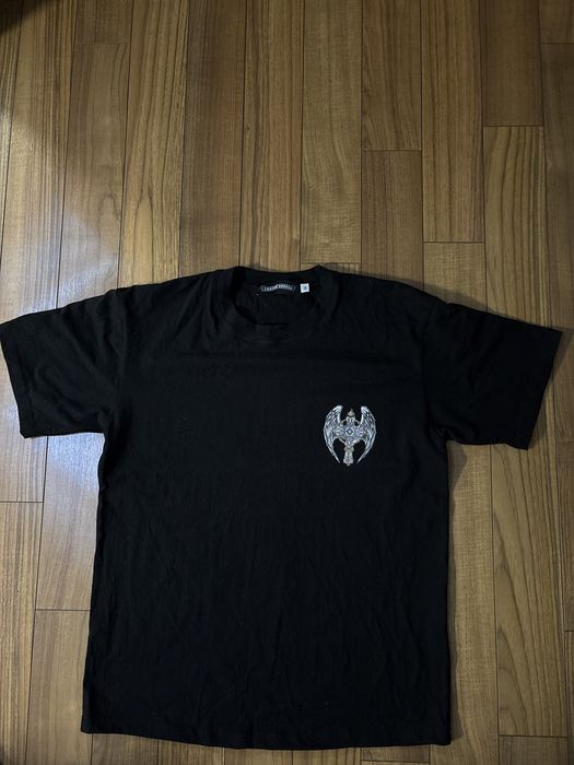 tricou negru chrome hearts