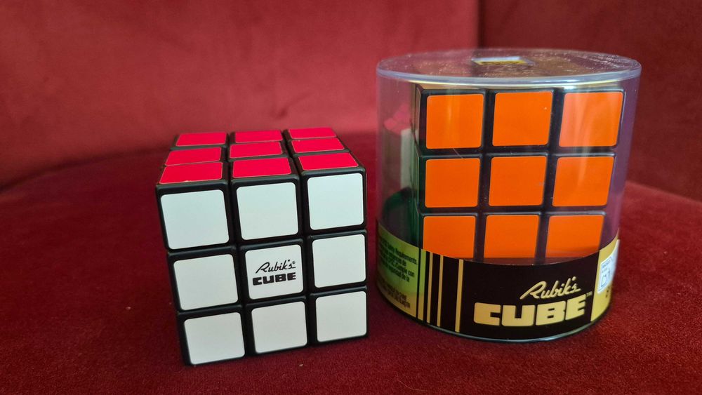 Rubiks cube gold limited edition cub rubic editie limitata vintage sigilat