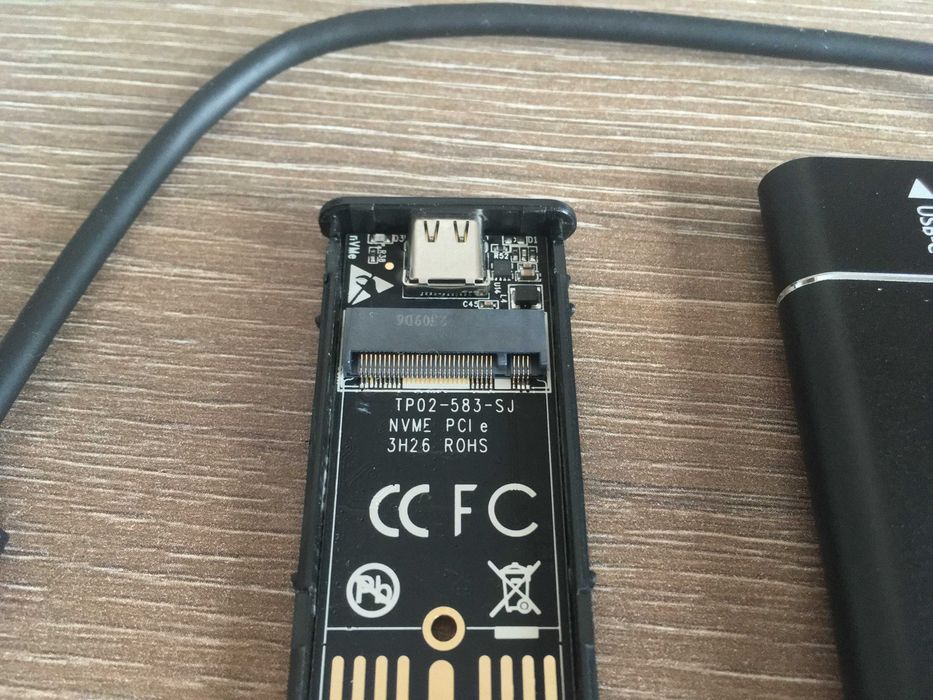 adaptor ssd m.2 la usb 3 si C, pcie nvme m2 caddy rack, nou