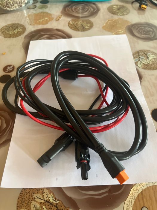 Кабел EcoFlow към XT60i-F, За свързване на соларни панели, 5 м