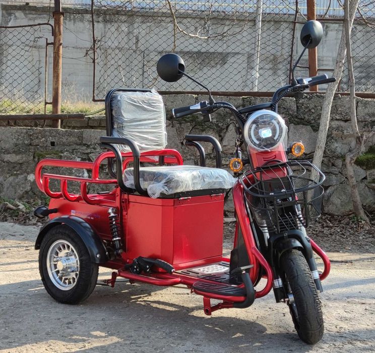 Електрическа триколка двуместна EcoWay модел M21 карго