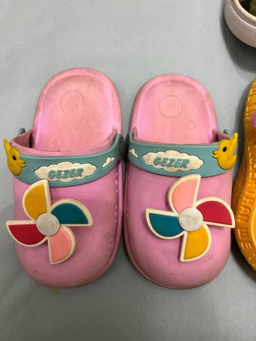 Обувь, тапки, кроксы, шапка