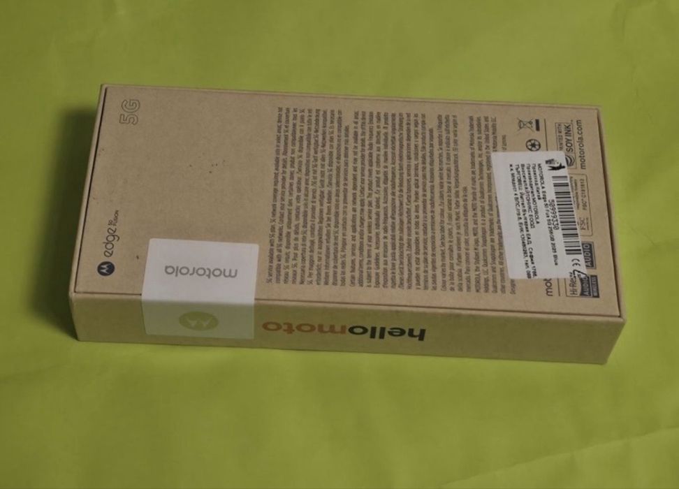ЗАПЕЧАТАН 256GB Motorola EDGE 50 Fusion Yettel Гаранция 2028 Blue |Син