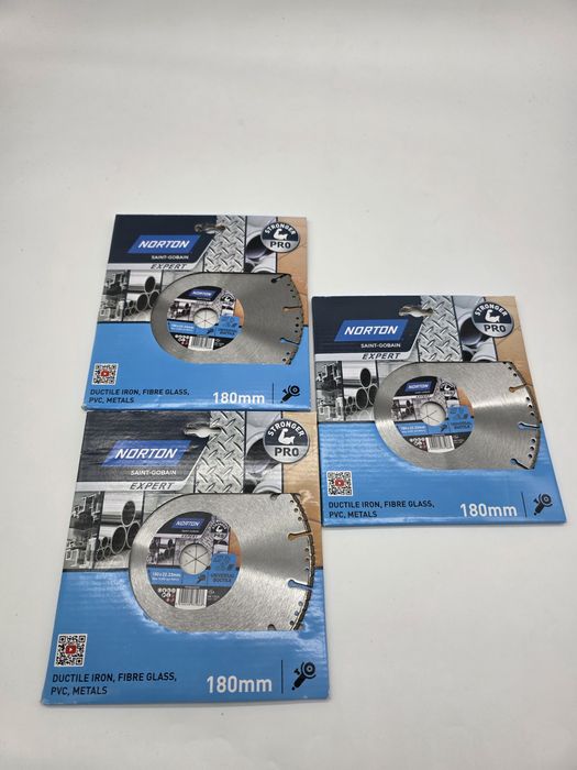 Disc diamantat Norton Expert 180 mm x 22,23 mm pentru polizoare unghiu