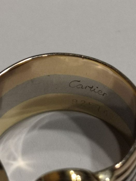 Vind inel din aur model Cartier