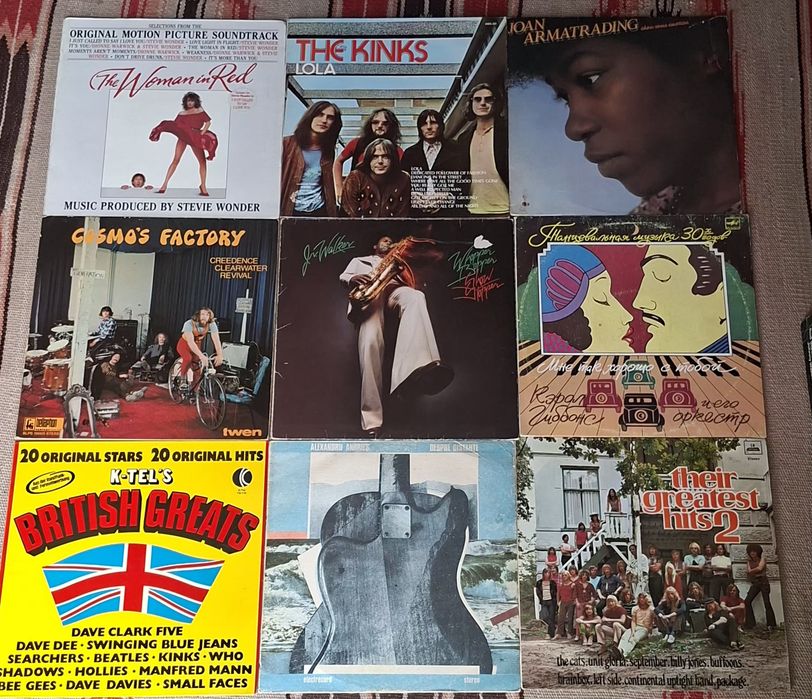 Discuri vinil jazz, pop