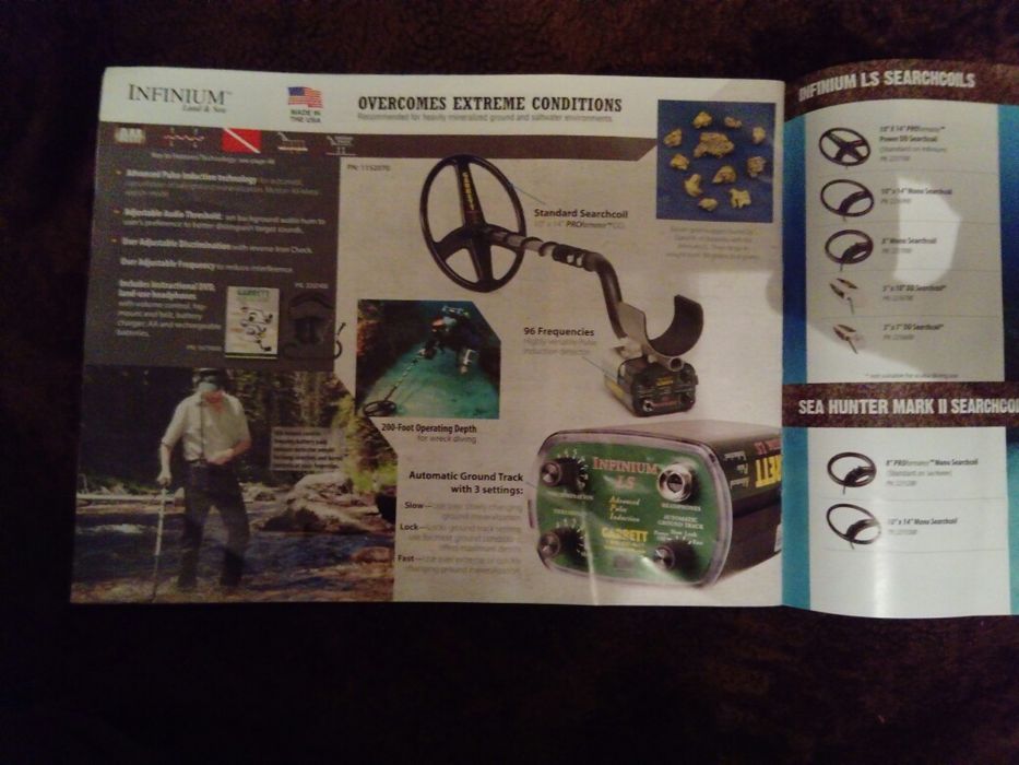 Каталог на Гарет детекторс