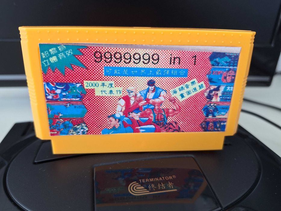 Olympic 9999999 in 1, caseta discheta clasica cu joc pentru consola TV