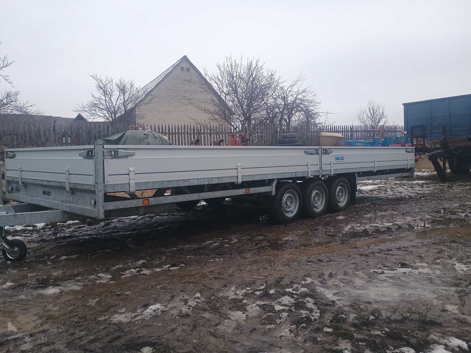 Remorca auto 3500kg, 3axe 611x230