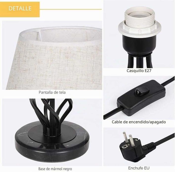Set de 2 veioze LIANTRAL