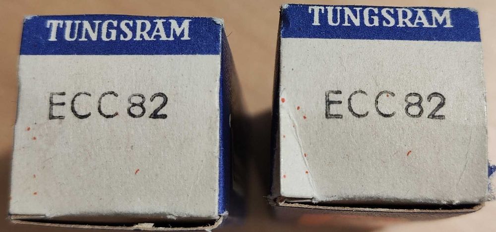 Set tuburi audio Tungsram ECC82