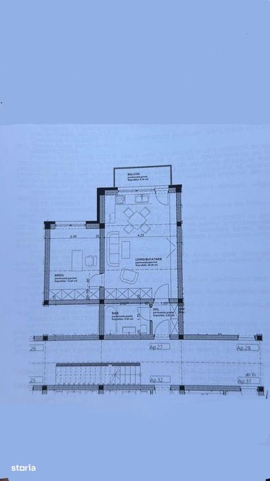 Apartament 2 camere | Terasă | Parcare inclusă | Subcetate