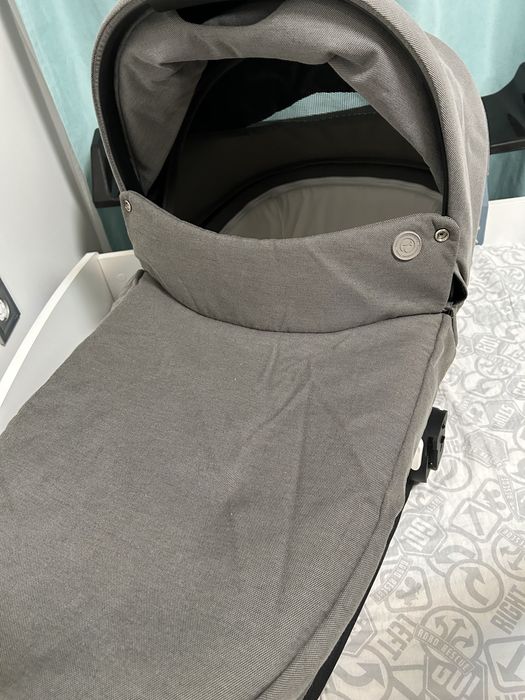 Зимен кош Cybex тъмно сив