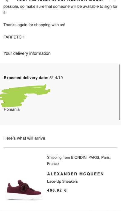 Pantofi Alexander McQueen