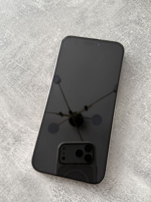 Iphone 15 promax natural titanium