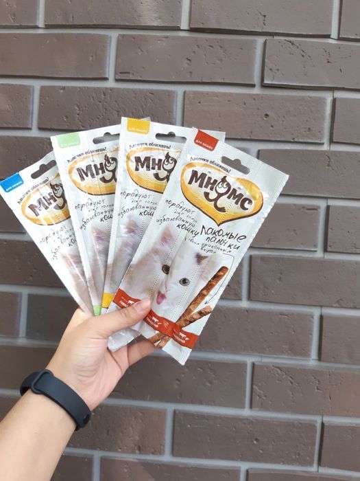 Колбаски Мнямс для кошек