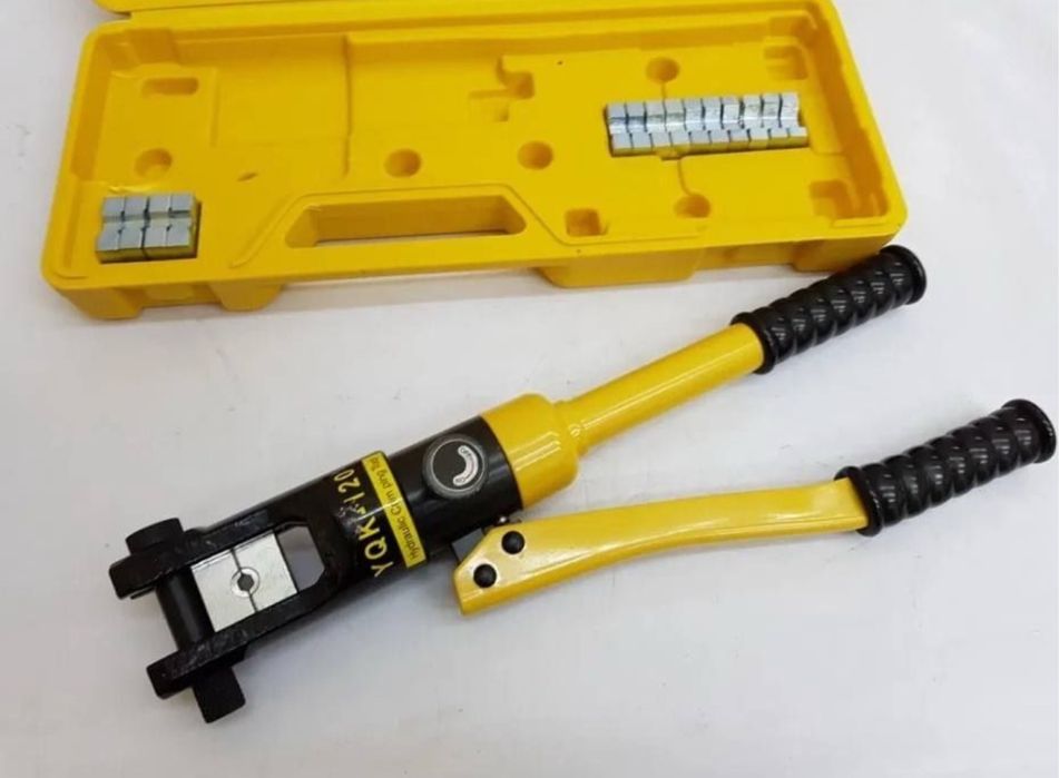 Пресс ручной гидравлический опрессовочный наконечник обжим кабел