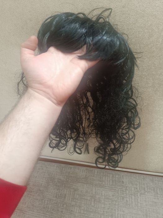 Парик черный женский