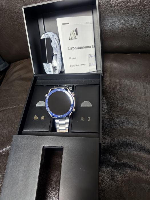 Часовник Huawei watch ultimate blue