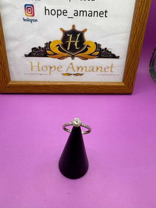 HOPE AMANET P2-Inel cu pietre nepretioase din aur de 18k/14mm