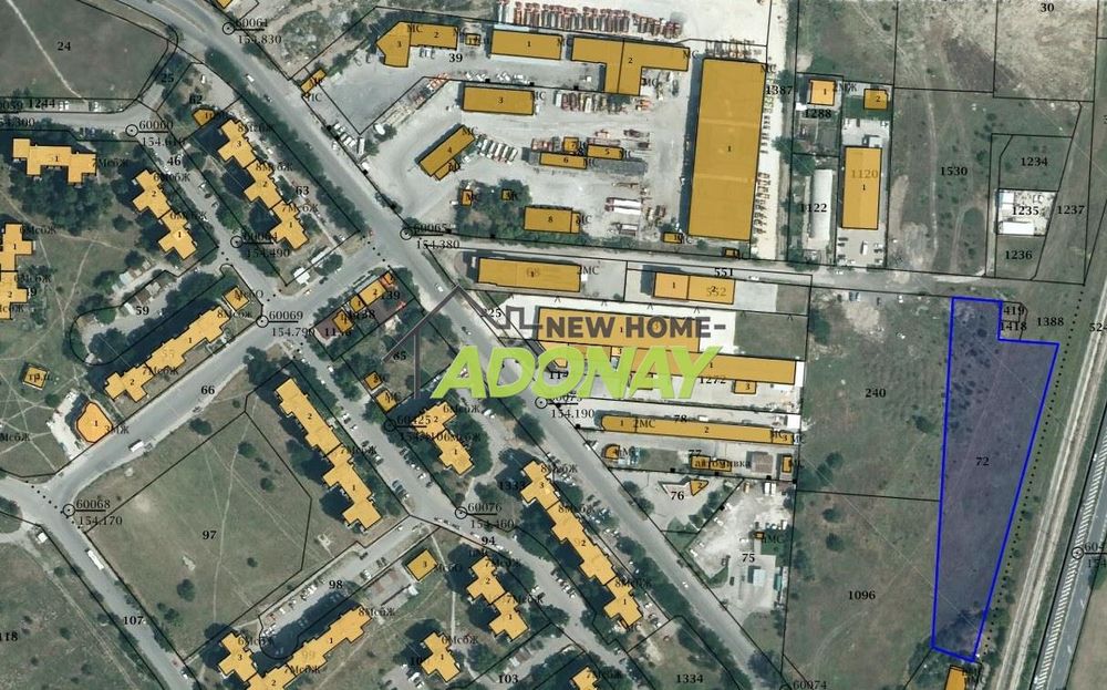 Продава се Парцел в Пловдив, Тракия - 7002 кв.м за 95 €/кв.м - Снимка #3