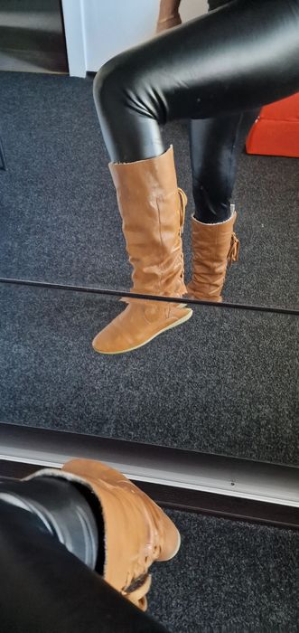 Cizme din piele naturala