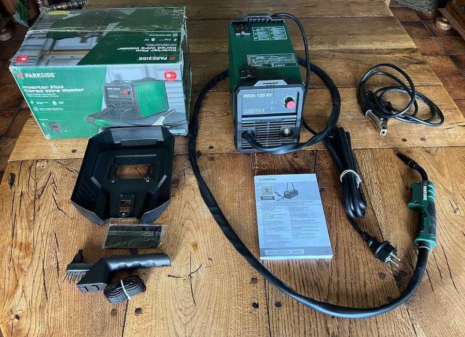 Ново Инверторно Телоподаващо Parkside 120A Инвертор Заварява Заваръчен