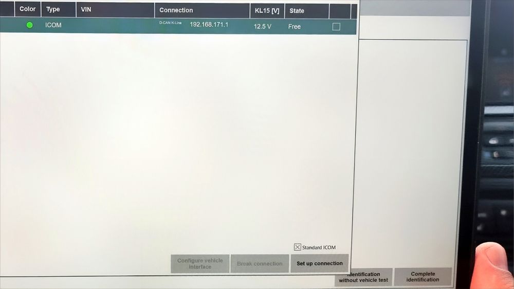 Diagnoză/ Tester BMW ISTA+ INPA Esys cu VCX ICOM WIFI BMW