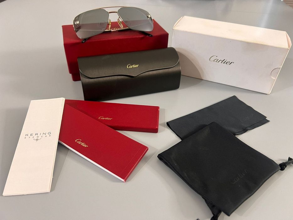 Cartier CT0244S - Оригинални слънчеви очила (пълен комплект)