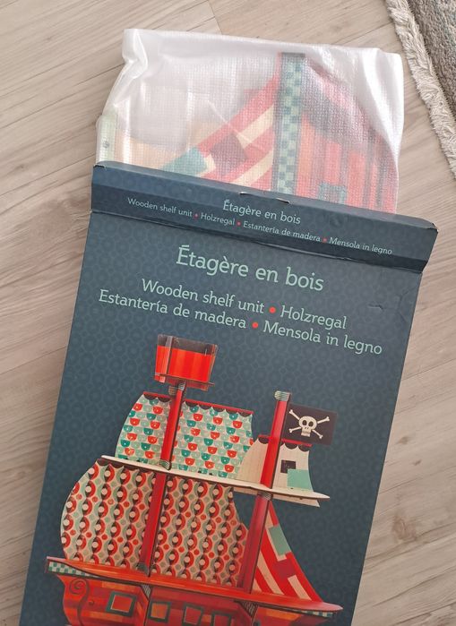 Дървена стойка за книги Djeco