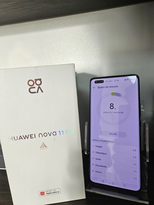 Magazin Huawei Nova 11 pro 256/8 GB impecabil 6luni garantie full box