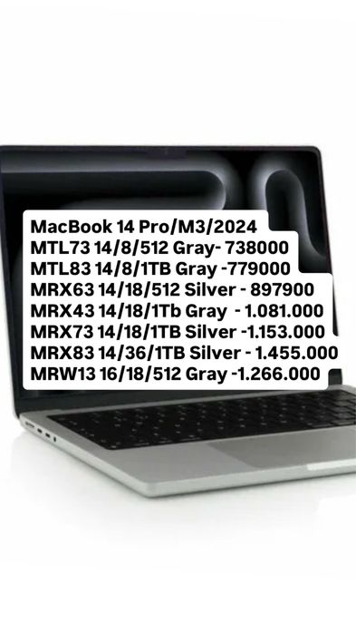 Macbook 14 pro M3; Macbook 14 pro M3 2024