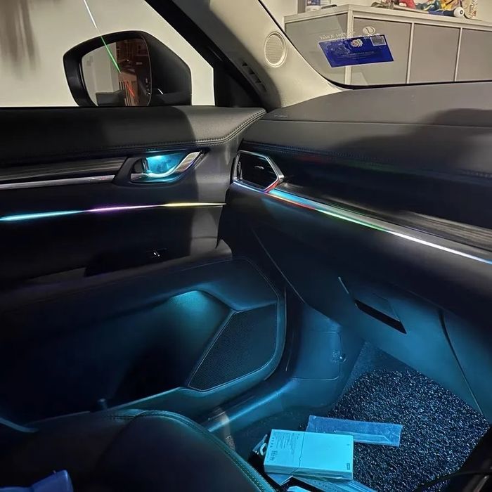 Kit lumini ambientale auto 18 in 1 RGB Symphony acrilic Bluetooh