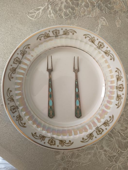 Серебряные Изделия с Позолотой (875 проба(