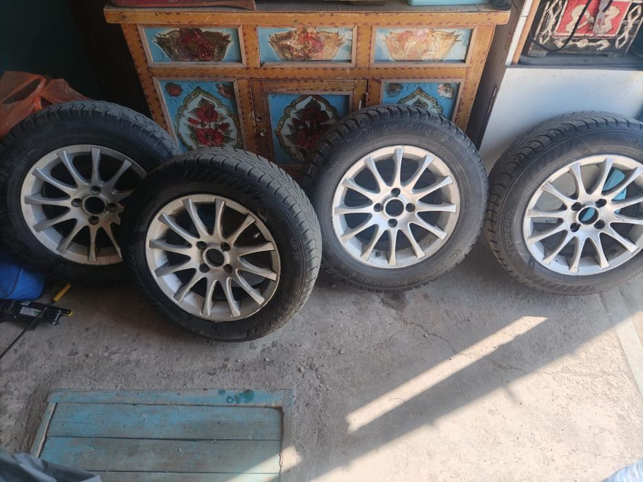 Продам титановые диски с баллонами