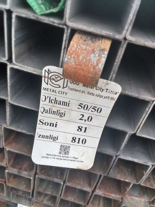 Metal profil trubalar