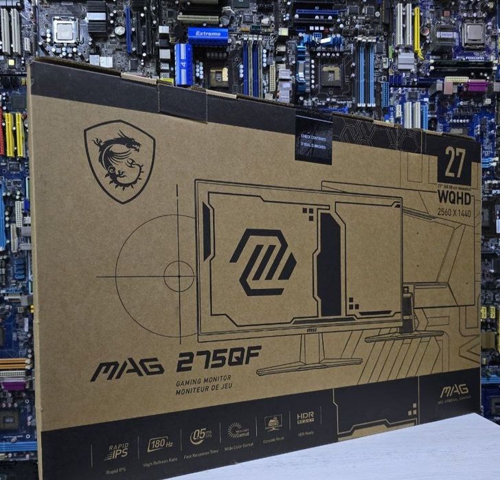 Новый монитор MSI MAG 27 2k 180Hz